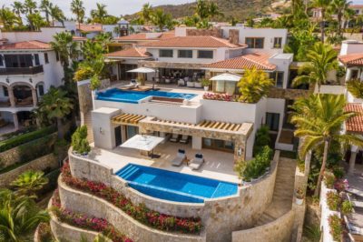 Villa Love & Peace Caleta Palmilla | Drone Shot | Hits The Market in Los Cabos, Mexico