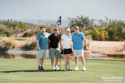Mauricio Anaya, Alex Anaya, Andrew Stephenson - Los Cabos Humane Society Paws 'n Claws Golf Tournament Sponsors | Engel & Völkers Snell Real Estate Team