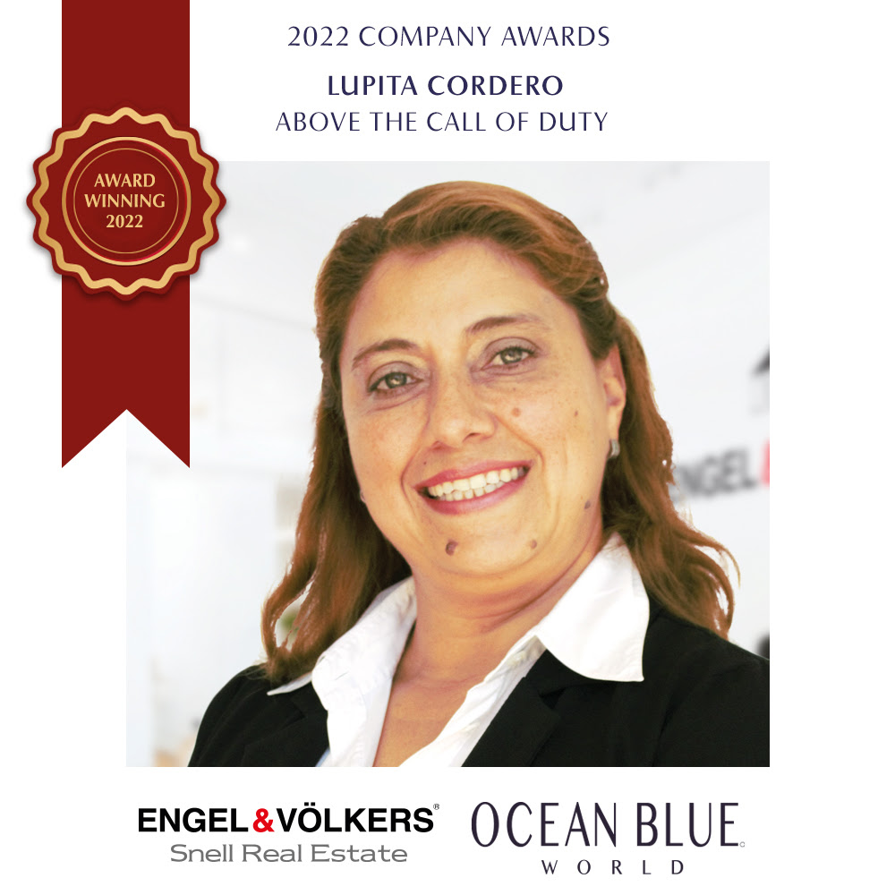 Lupita Cordero - Above the Call of Duty | Engel & Völkers Snell Real Estate Company Awards 2022