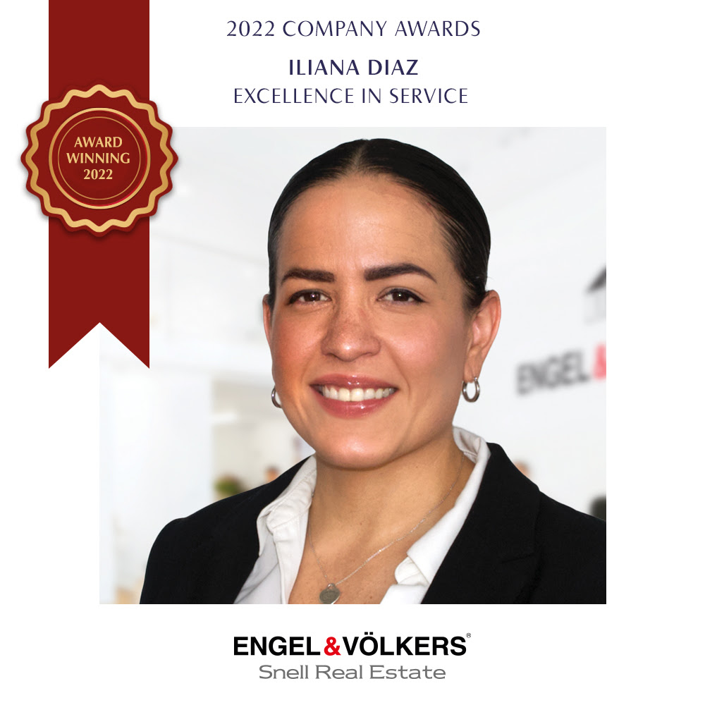 Iliana Diaz - Excellence in Service | Engel & Völkers Snell Real Estate Company Awards 2022