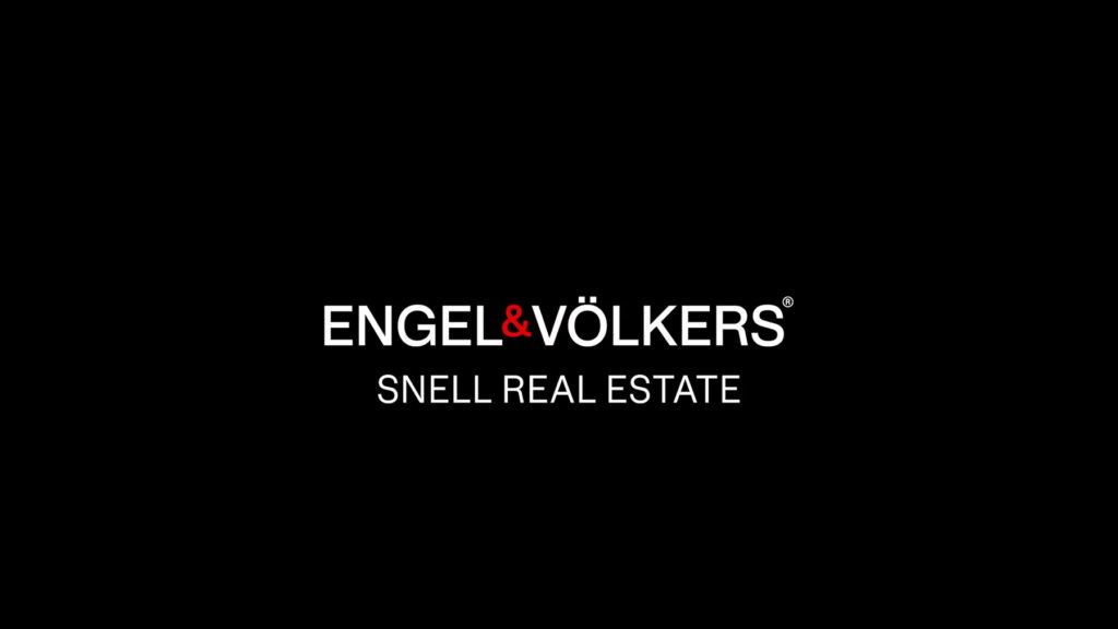 Engel & Völkers Snell Real Estate Black and White Logo