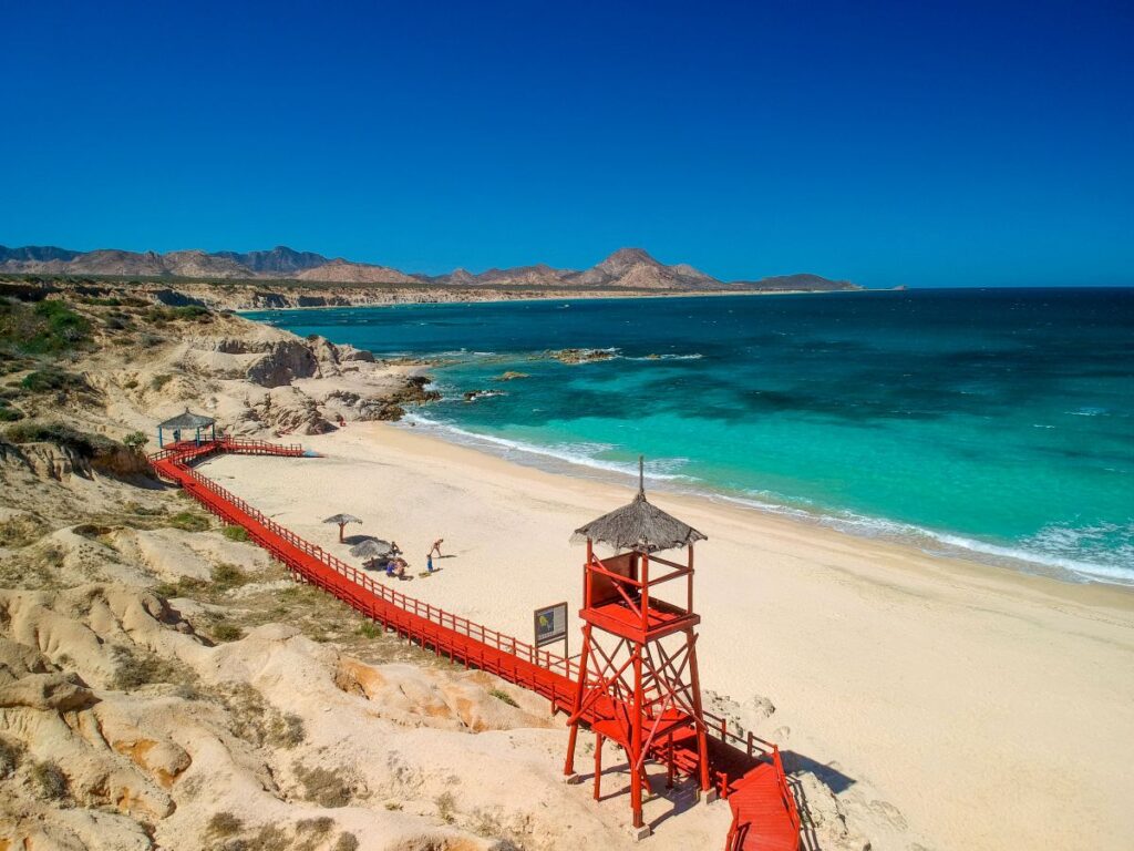 Cabo Pulmo National Park—where protected shores, crystal-clear waters, and one of North America’s oldest coral reefs define a rare and pristine marine sanctuary along the East Cape. Image Credit: Los Cabos Tourism Board